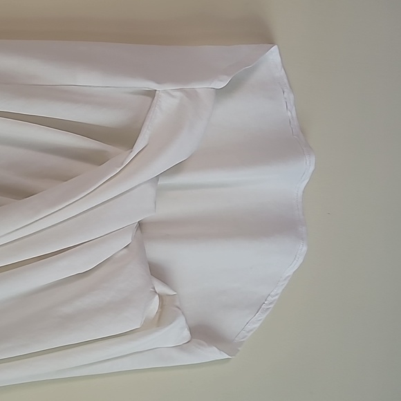 Blouse front wrap high low Fashion Nova SZ S - Picture 4 of 10